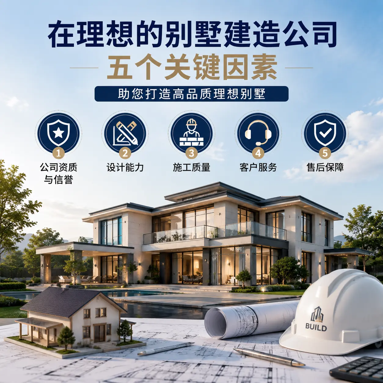 在 瓮安 找到理想别墅建造公司的五个关键因素