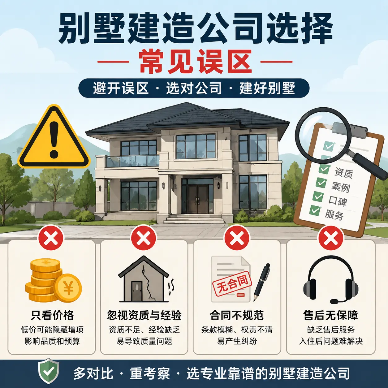 瓮安 别墅建造公司推荐:了解市场行情与服务内容