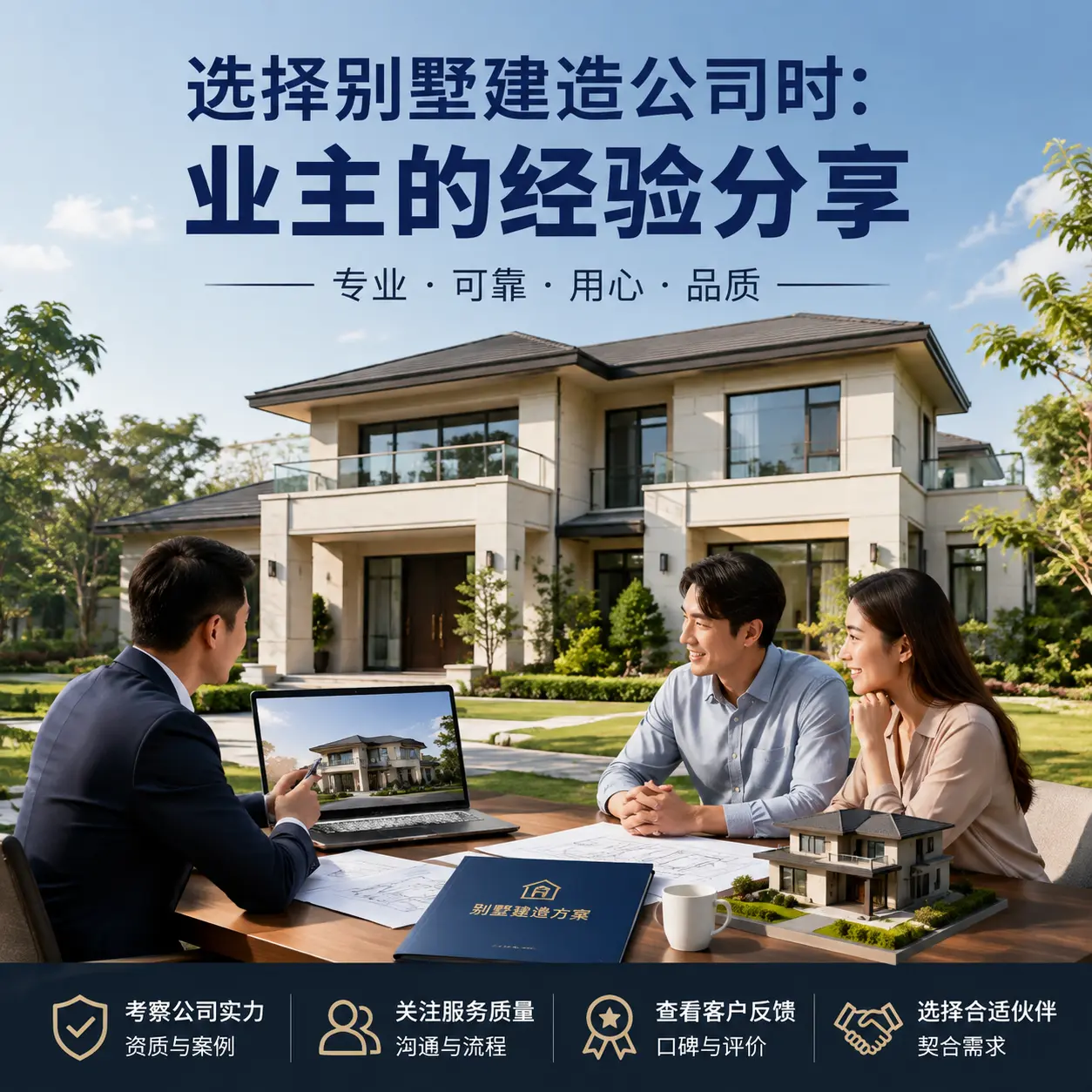 选择别墅建造公司时: 瓮安 业主的经验分享