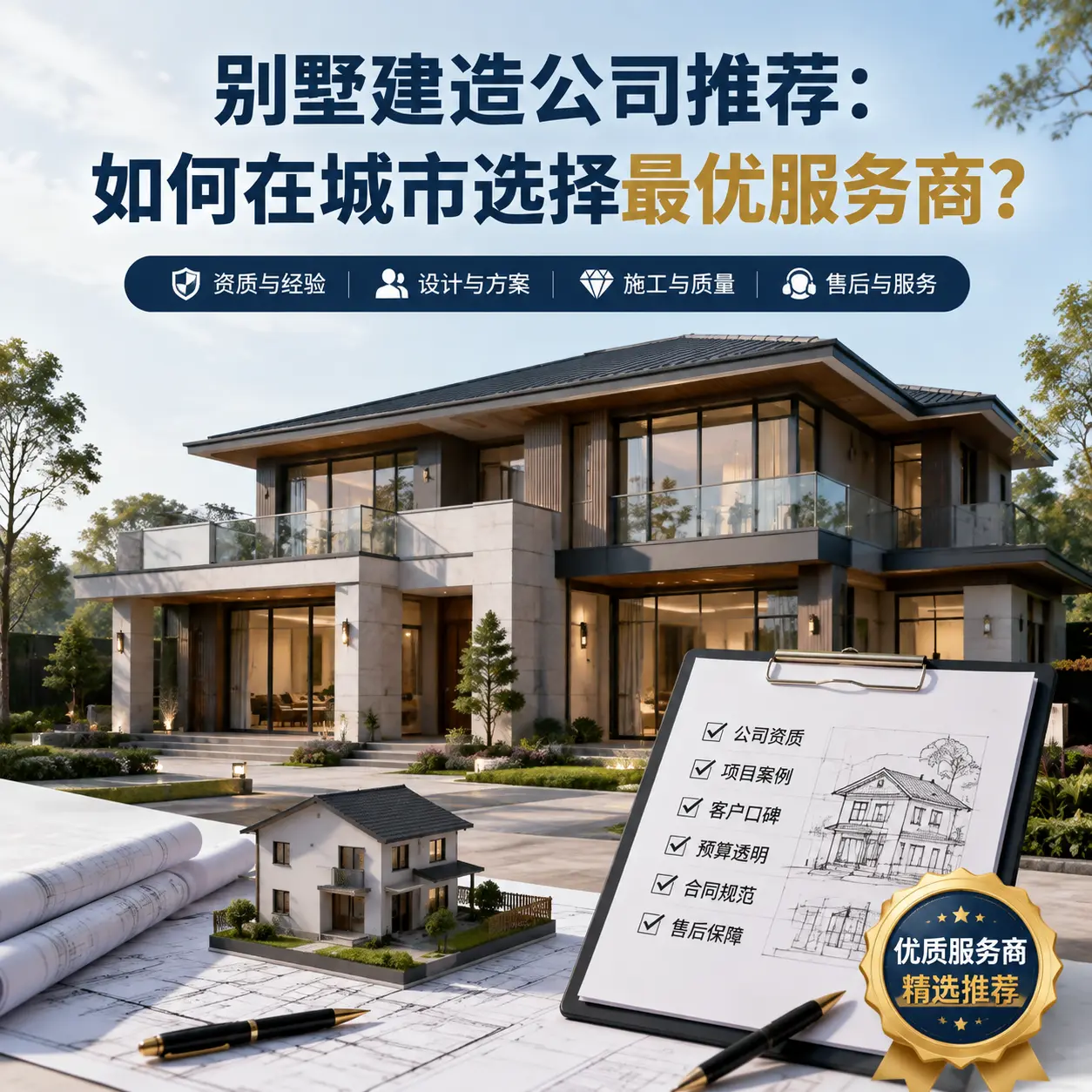 别墅建造公司推荐:如何在 瓮安 选择最优服务商?