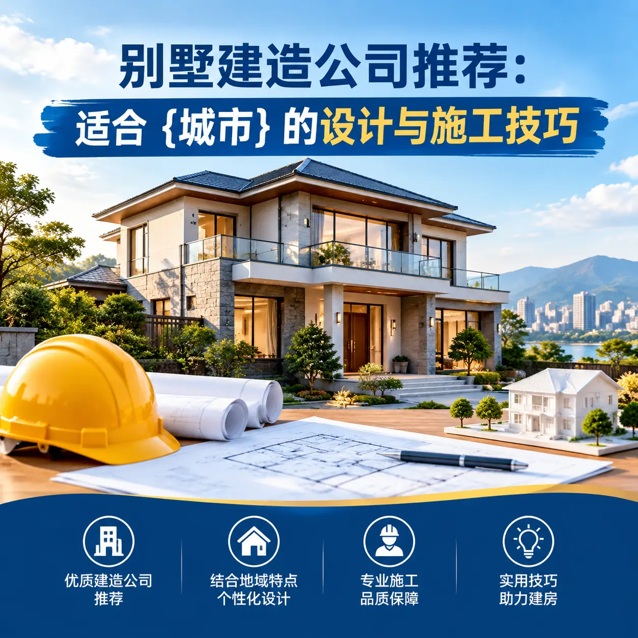 别墅建造公司推荐:适合 瓮安 的设计与施工技巧
