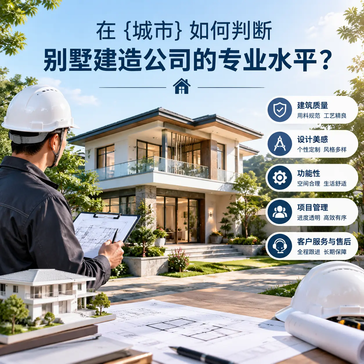 在 瓮安 如何判断别墅建造公司的专业水平？