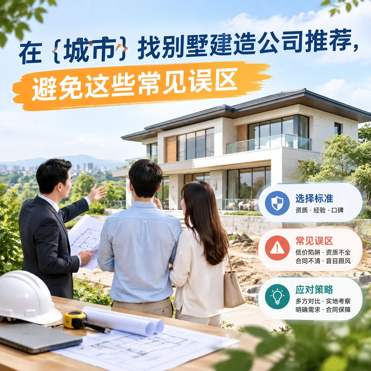 在 瓮安 找别墅建造公司推荐，避免这些常见误区