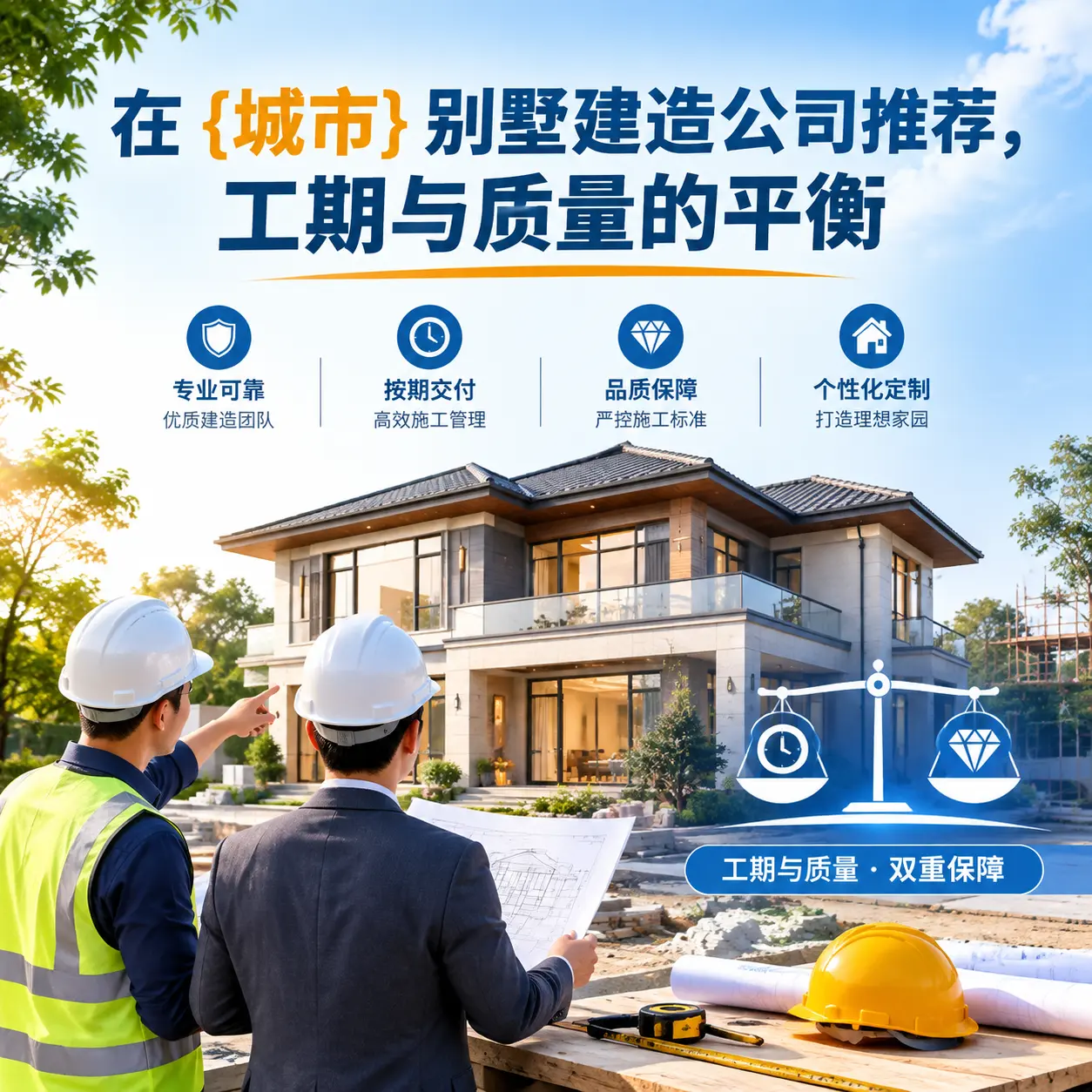 在 瓮安 别墅建造公司推荐，工期与质量的平衡