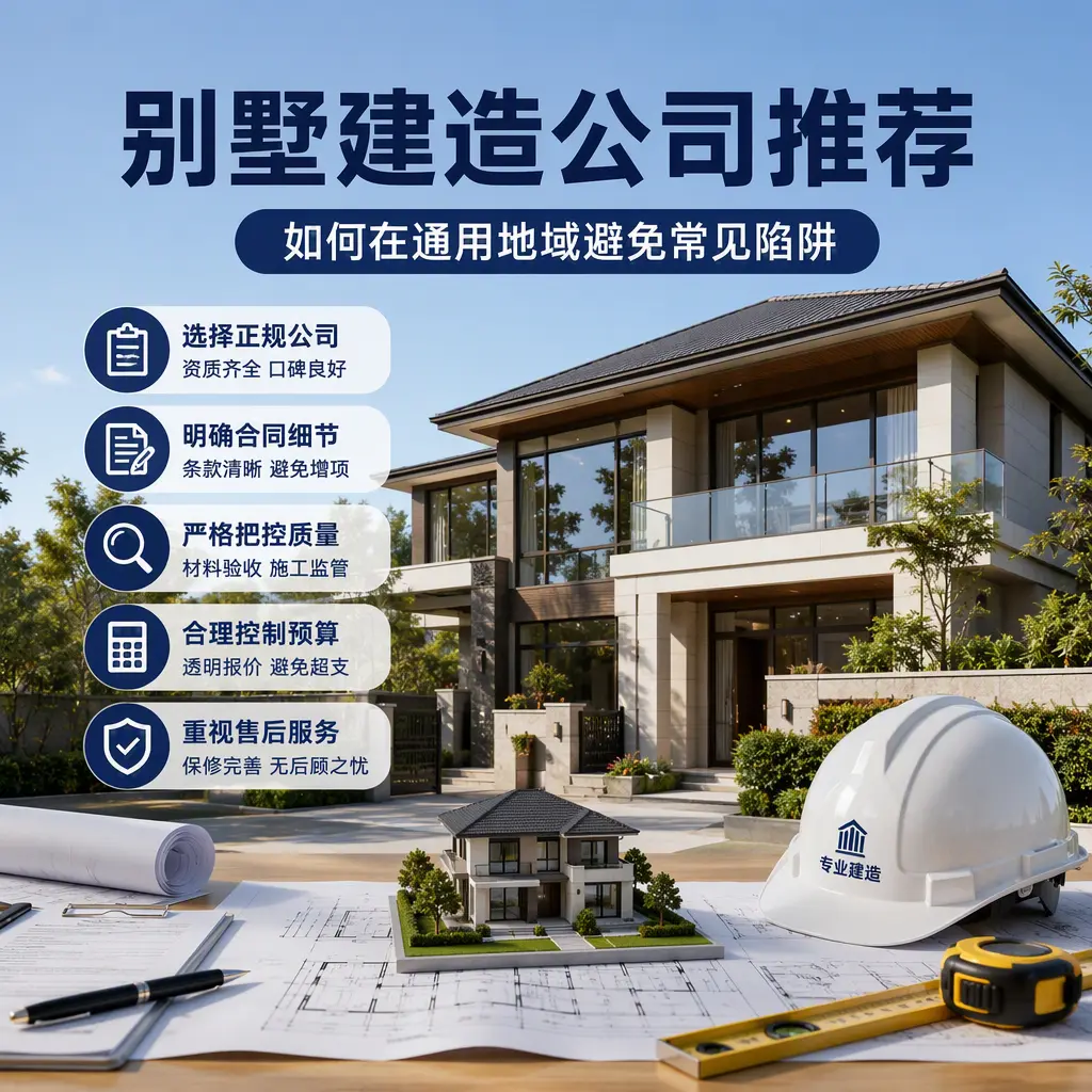 别墅建造公司推荐：如何在 瓮安 避免常见陷阱