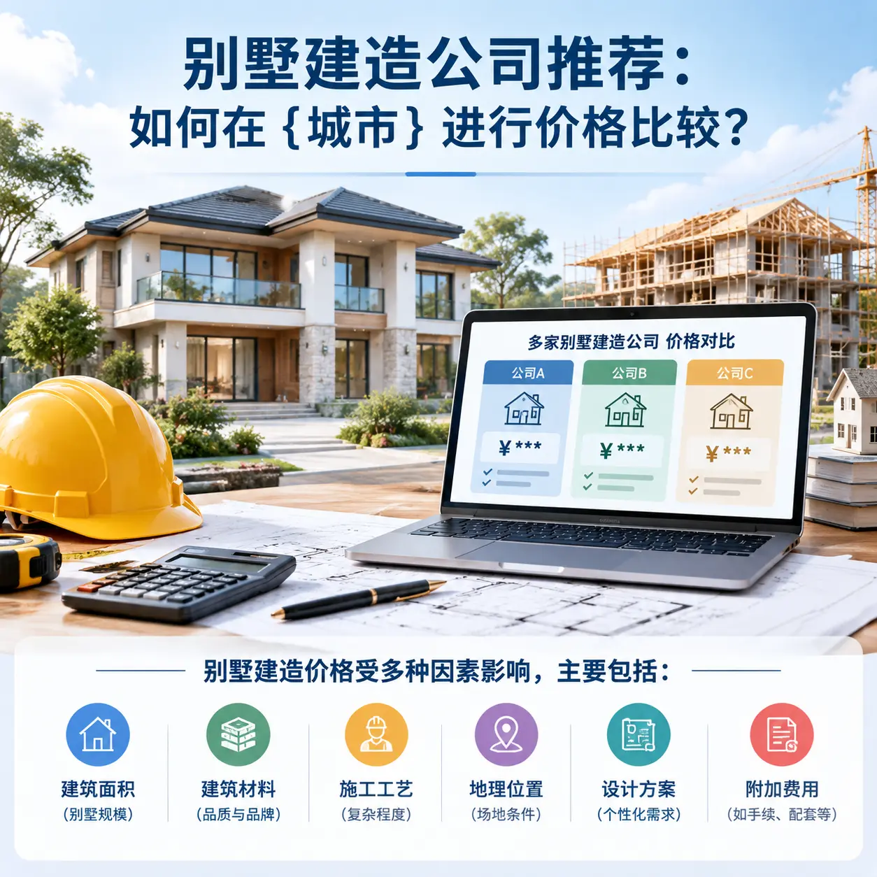 别墅建造公司推荐:如何在 瓮安 进行价格比较?