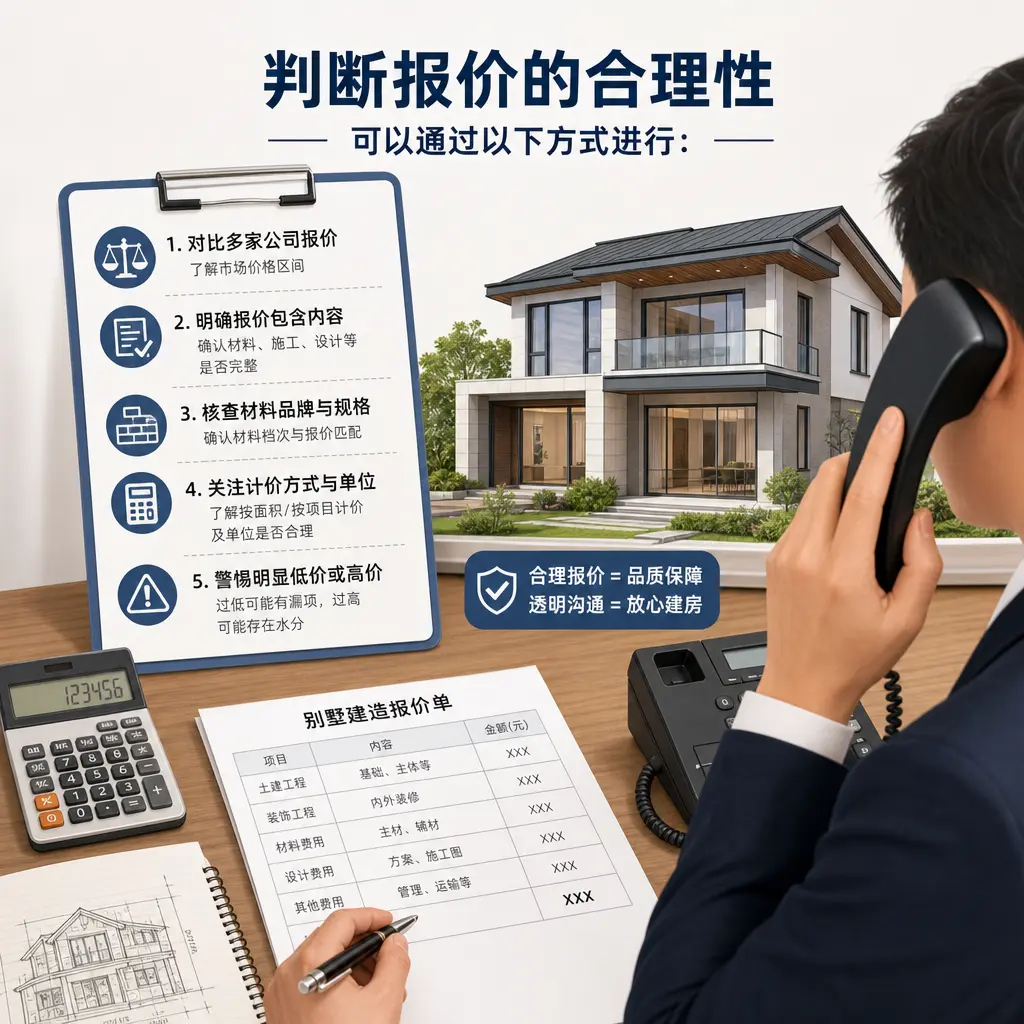 选择瓮安别墅建造公司时，电话咨询的注意事项