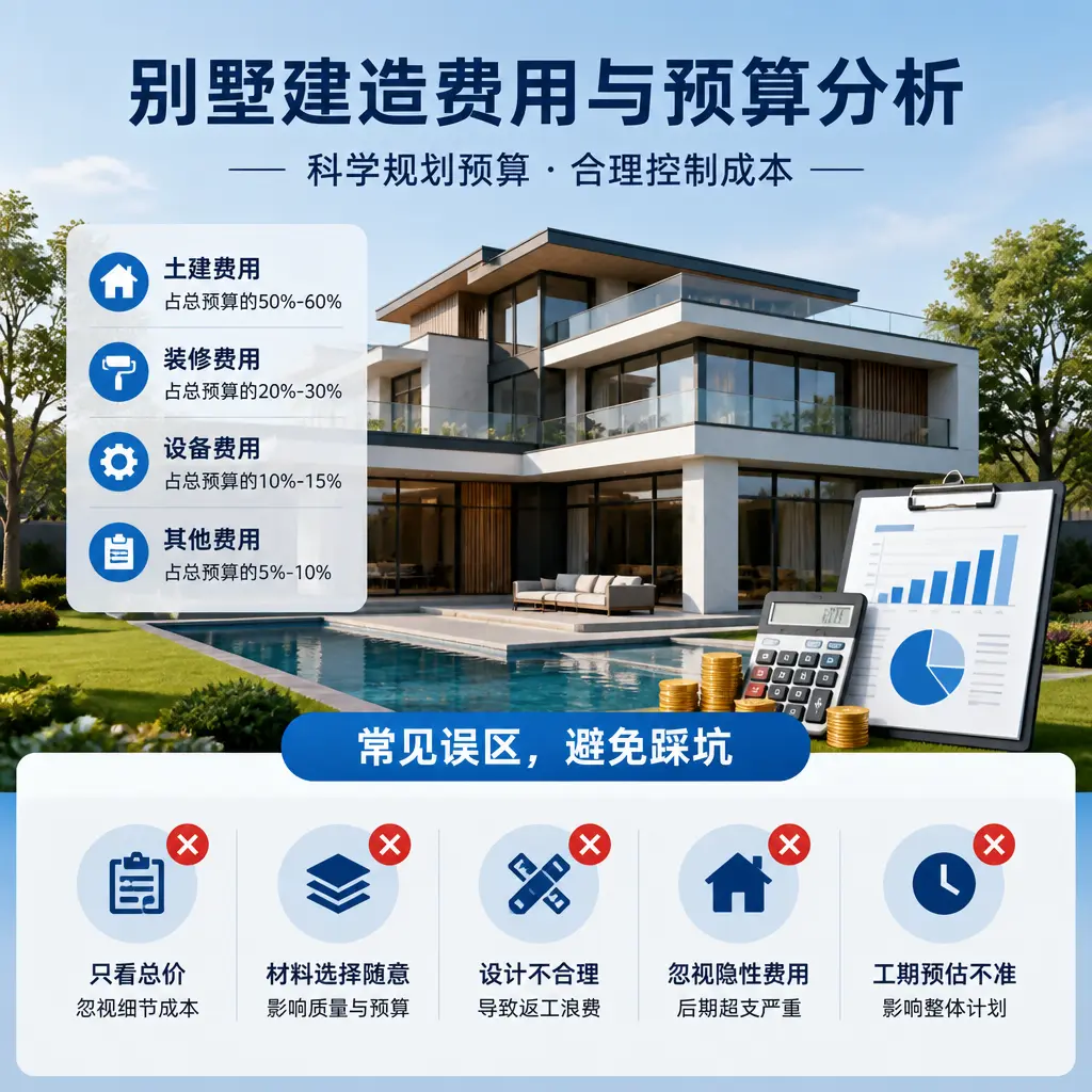 别墅建造公司推荐: 瓮安 建造别墅的费用与预算分析