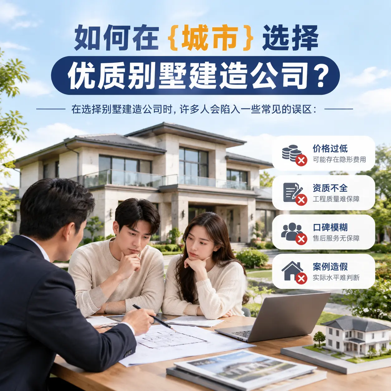 如何在 瓮安 选择优质别墅建造公司？