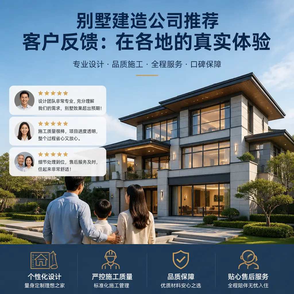 别墅建造公司推荐的客户反馈:在 瓮安 的真实体验