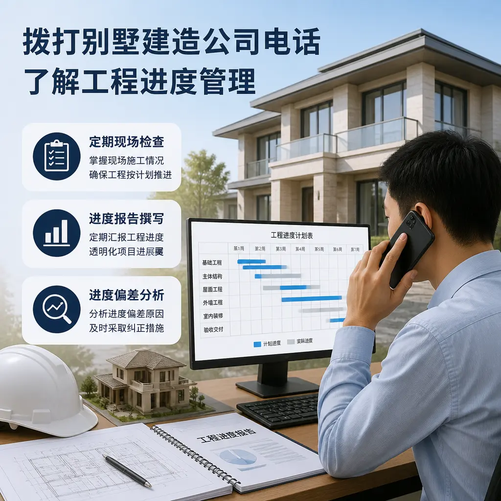 拨打瓮安别墅建造公司电话，了解工程进度管理