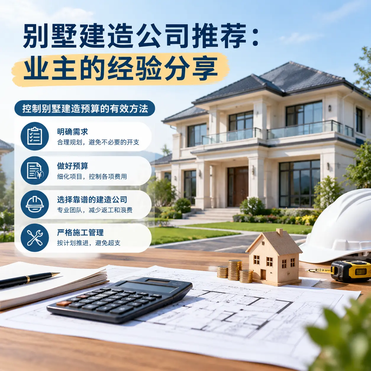 别墅建造公司推荐: 瓮安 业主的经验分享