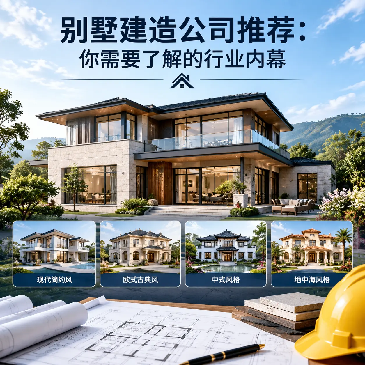 瓮安 别墅建造公司推荐:你需要了解的行业内幕